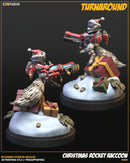 Rocket Raccoon Christmas Marvel MCP-compatible resin miniature by C27 Studios - product image 4