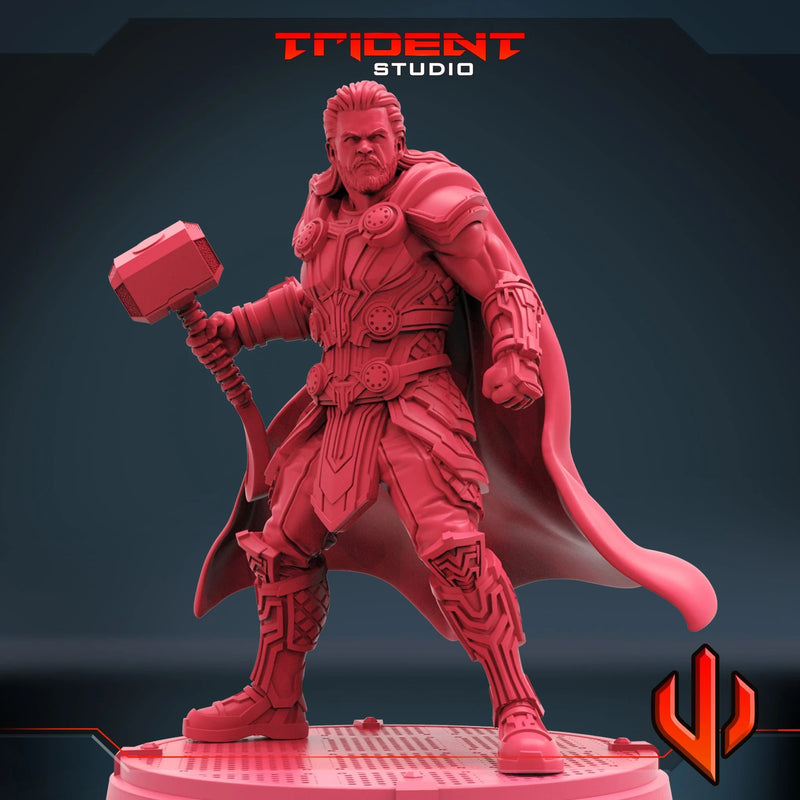 Thor Love And Thunder - Sculpt A Marvel MCP-compatible 40mm resin proxy miniature by Trident Miniatures - product image 4
