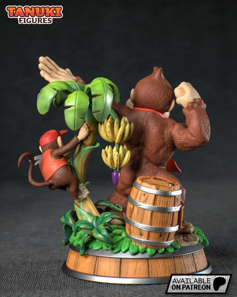 Donkey Kong Resin Diorama - Diorama view 4