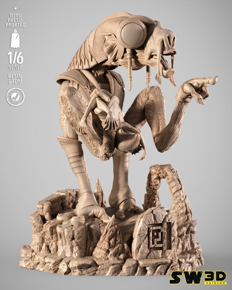 SW3D September 2025 Term Sebulba Sculpture