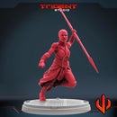 Okoye - Sculpt A Marvel MCP-compatible 40mm resin proxy miniature by Trident Miniatures - product image 4