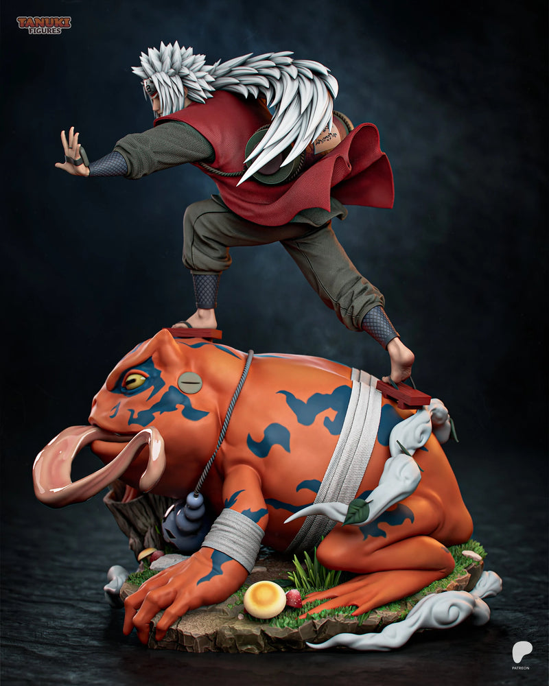 Jiraiya Resin Statue & Bust - Full Size view 4