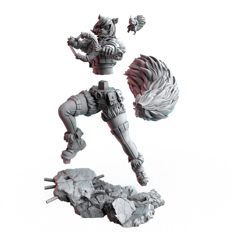Squirrel Girl (Jan 2025 Sculpt) Marvel MCP-compatible resin miniature by C27 Studios - product image 4