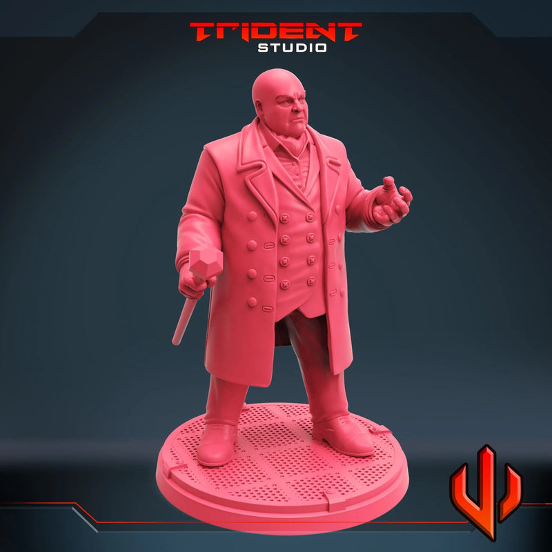 Kingpin - Sculpt C Marvel MCP-compatible 40mm resin proxy miniature by Trident Miniatures - product image 4