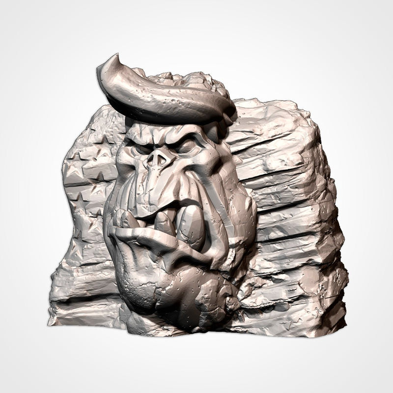 Orcish Monuments II 3D printed terrain view 5