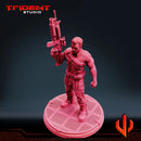 Winter Soldier 2021 - Sculpt B Marvel MCP-compatible 40mm resin proxy miniature by Trident Miniatures - product image 5