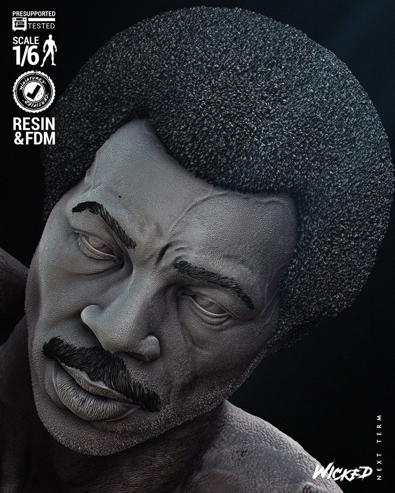 Apollo Creed Sculpture resin statue kit view 5