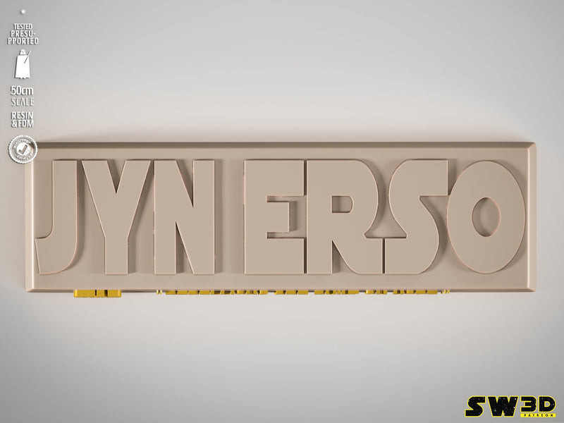 SW3D August 2025 Term: Jin Erso Blaster