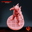Dr Hank Pym W/ Helmet - Sculpt A Marvel MCP-compatible 40mm resin proxy miniature by Trident Miniatures - product image 5