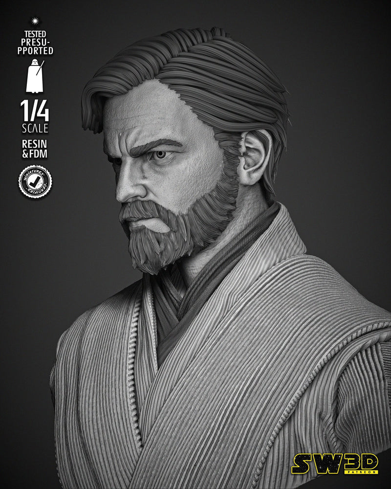 Obi Wan 2024 Portrait Bust