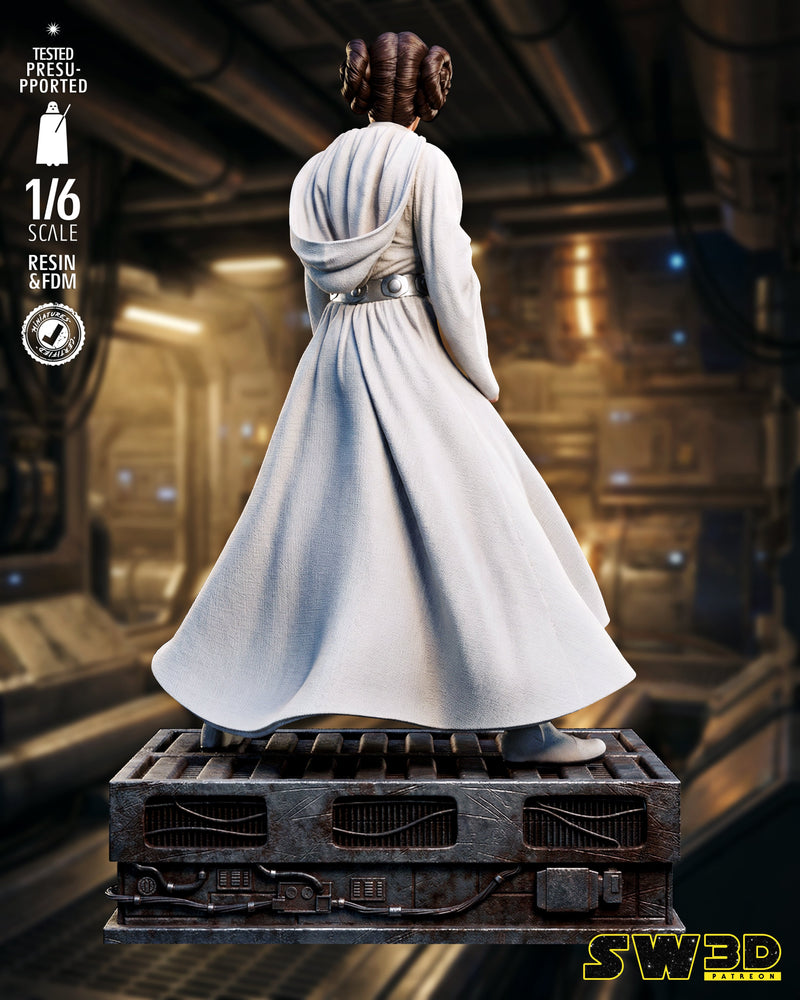 SW3D December 2025 Term Leia Organa Sculpture