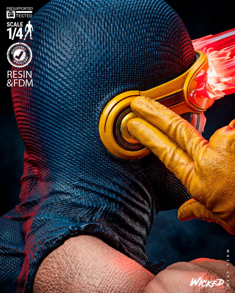 Cyclops Portrait Bust resin bust kit view 5