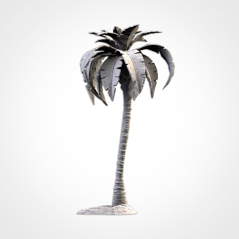 Palms 3D printed terrain view 5