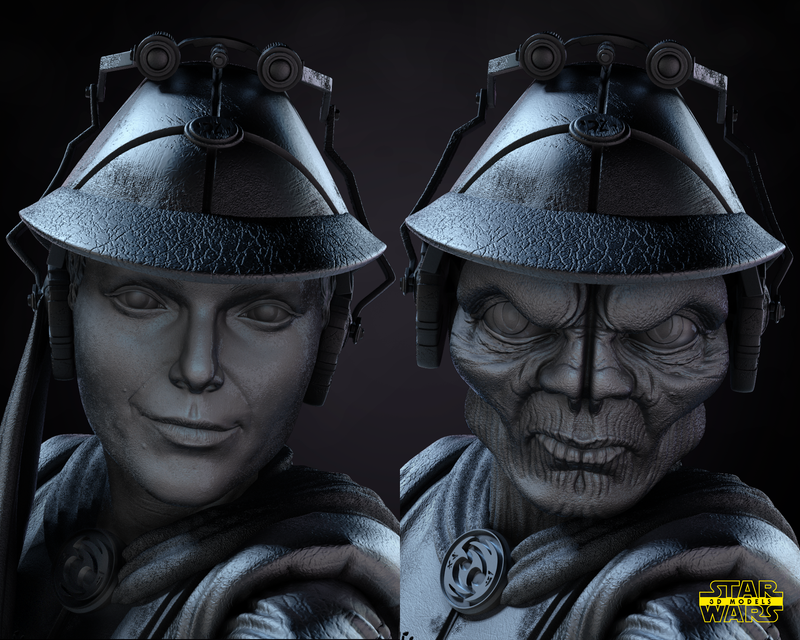 Zam Wesell Sculpture