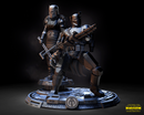 The Armorer and Paz Viszla Diorama
