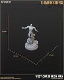 Iron Man (West Coast) Marvel MCP-compatible resin miniature by C27 Studios - product image 5
