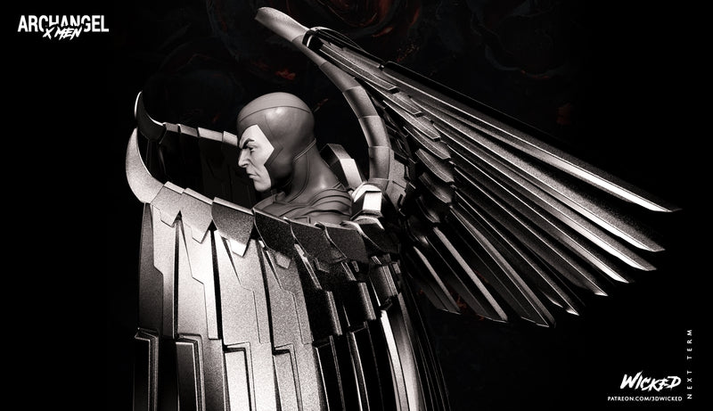 Archangel Sculpture resin statue kit view 5