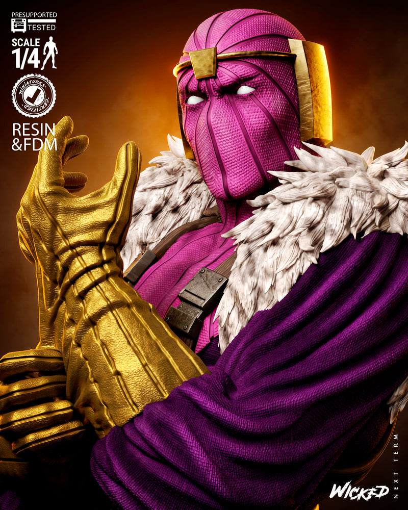 Baron Portrait Bust resin bust kit view 5