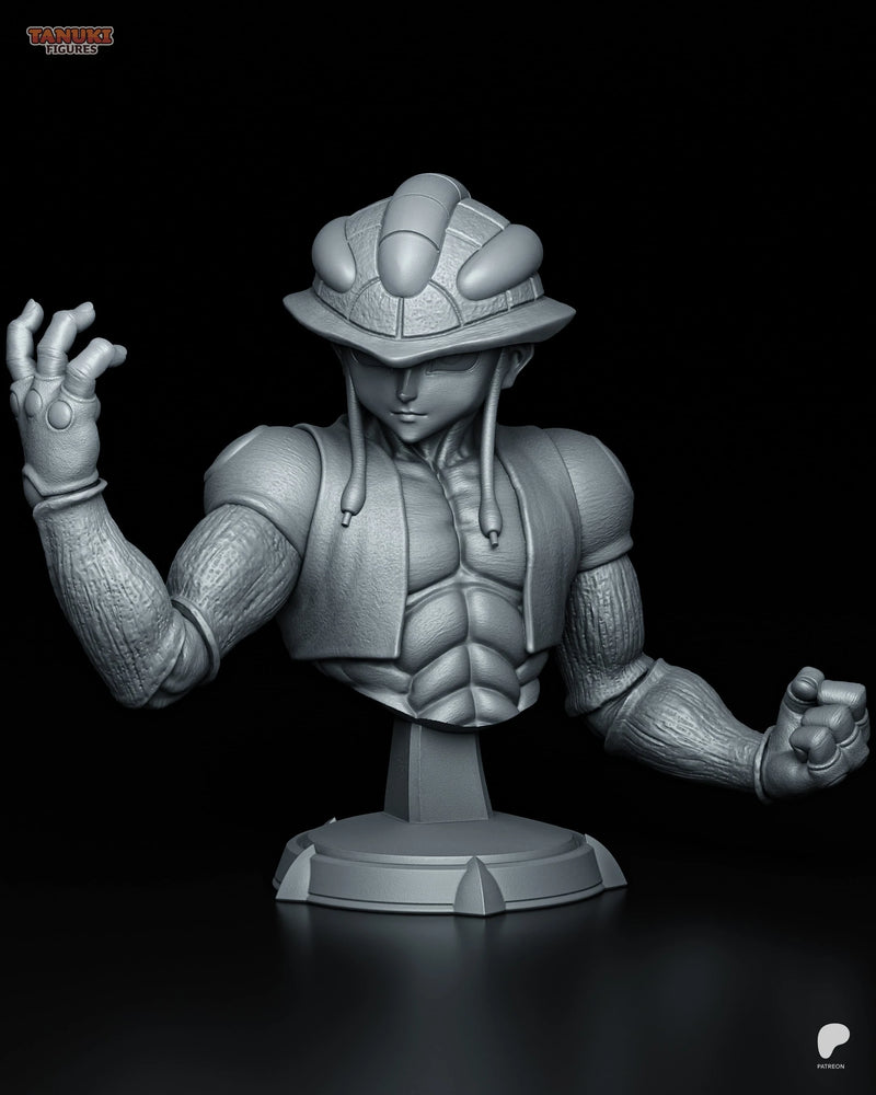 Meruem Resin Statue & Bust - Bust view 5