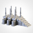 Xenos Buildings 03 3D printed terrain view 5
