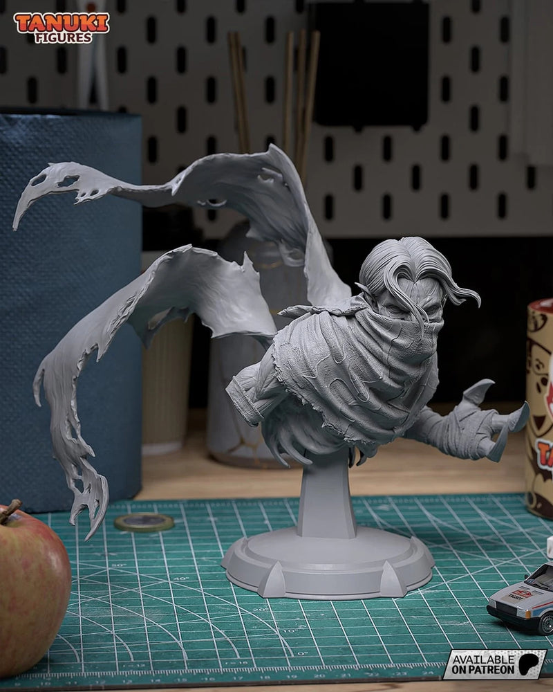 Raziel Resin Statue & Bust - Bust view 5