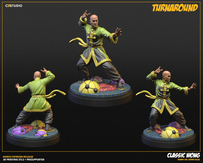 Wong (Classic) Marvel MCP-compatible resin miniature by C27 Studios - product image 5
