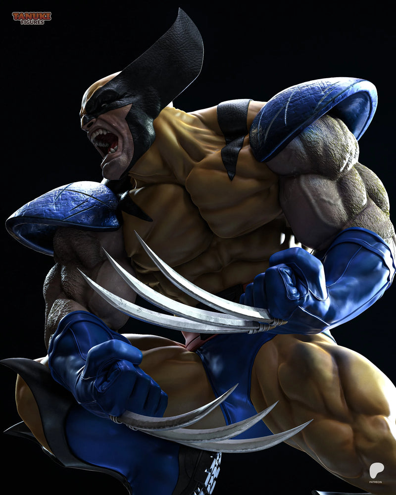 Wolverine Resin Statue & Bust - Full Size view 5
