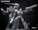 DIORAMA BASE + Optimus Sculpture + Megatron Sculpture resin diorama kit view 5