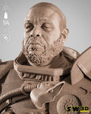 SW3D October 2025 Term Saw Gerrera Portrait Bust