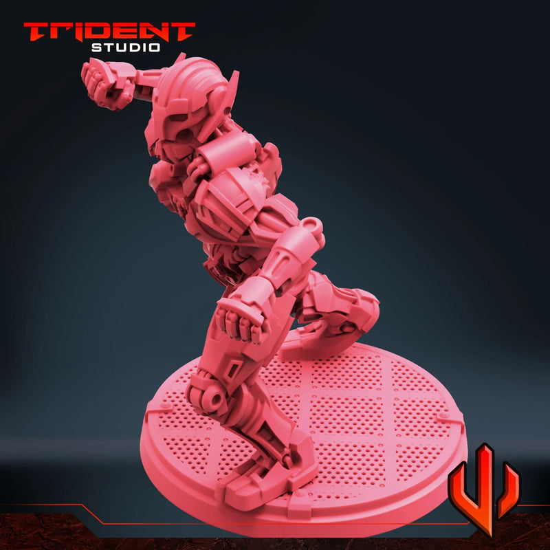 Ultimatron Drone Multiverse Marvel MCP-compatible 40mm resin proxy miniature by Trident Miniatures - product image 5