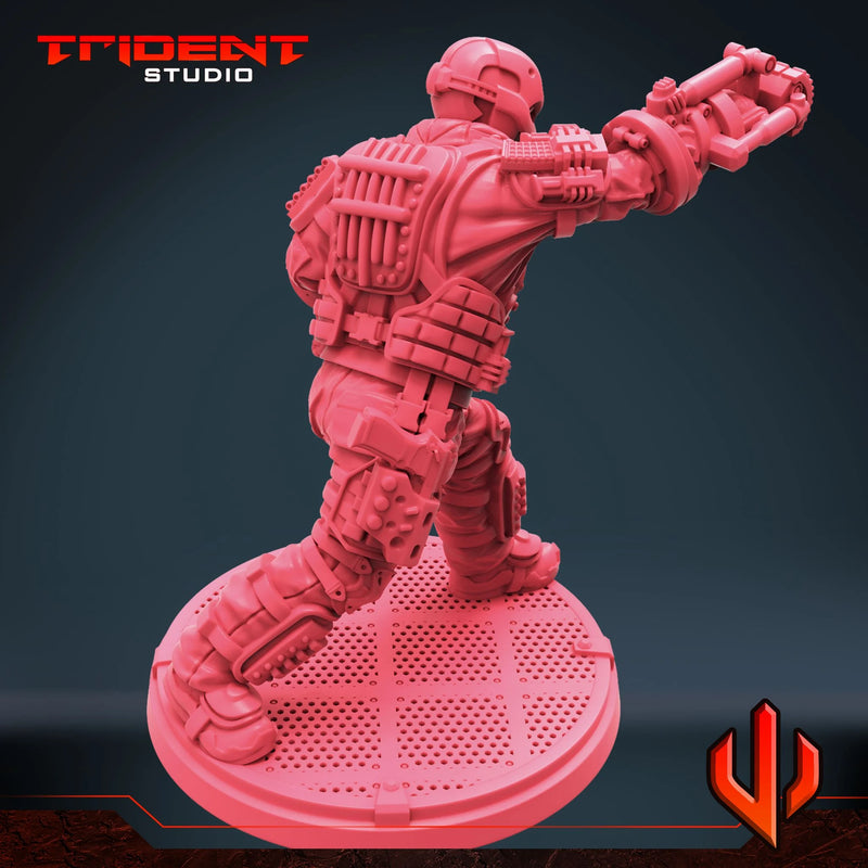 Crossbones Marvel MCP-compatible 40mm resin proxy miniature by Trident Miniatures - product image 5