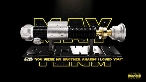 Obi Wan Lightsaber Sculpture