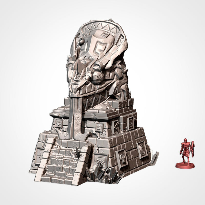 The Lost City 3D printed terrain view 5