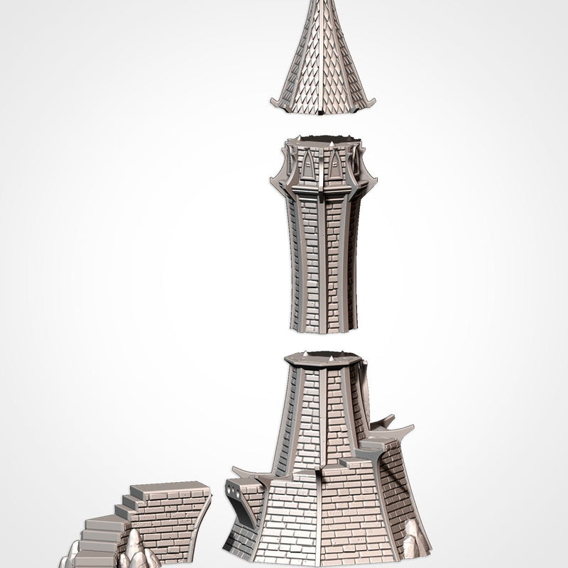 Elven Constructions 3D printed terrain view 5