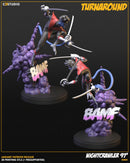 Nightcrawler 97' Marvel MCP-compatible resin miniature by C27 Studios - product image 5