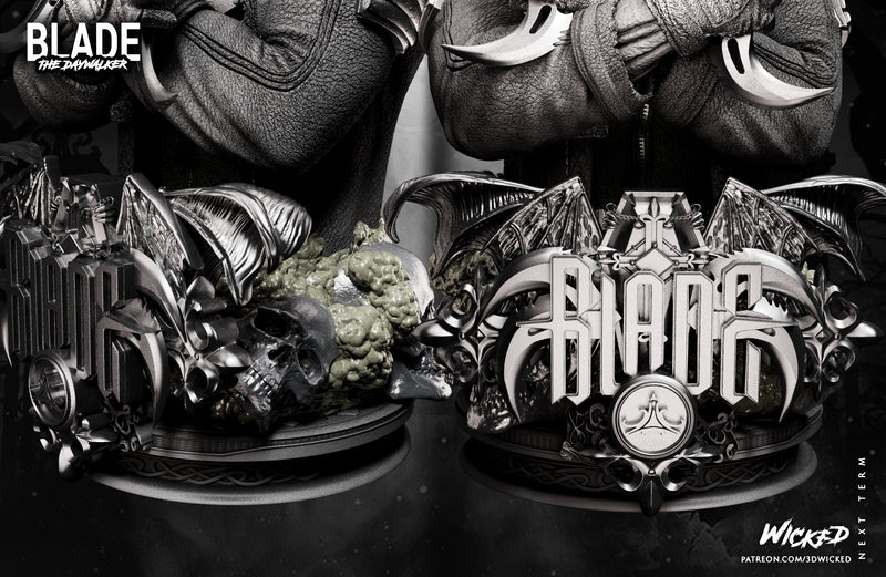 Blade Bust resin bust kit view 5