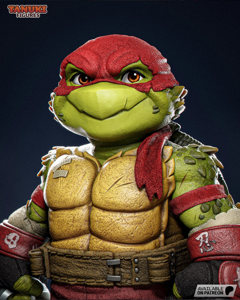 Raphael Toon Resin Figure - Toon view 5