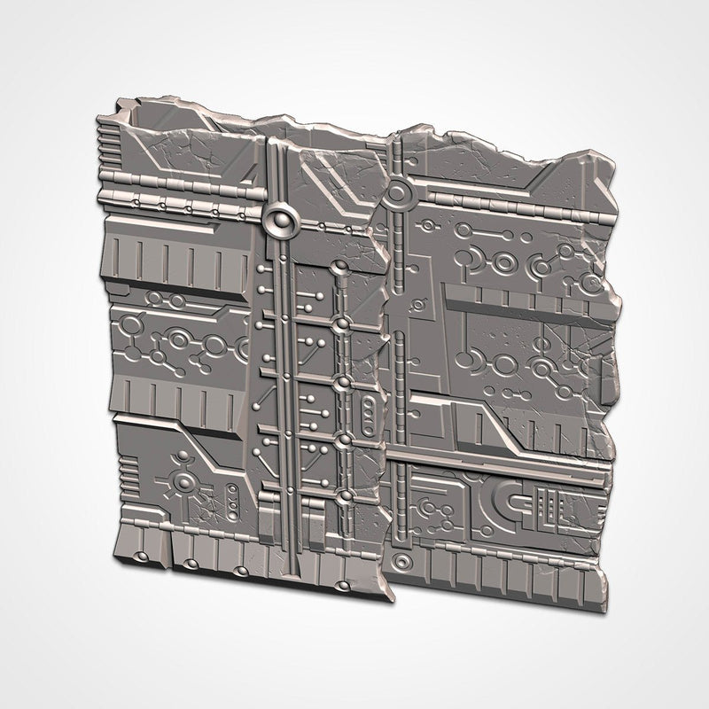 WTC Foldable Necromatons Set 3D printed terrain view 5
