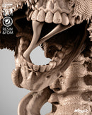Deadpool Zombie Portrait Bust resin bust kit view 5
