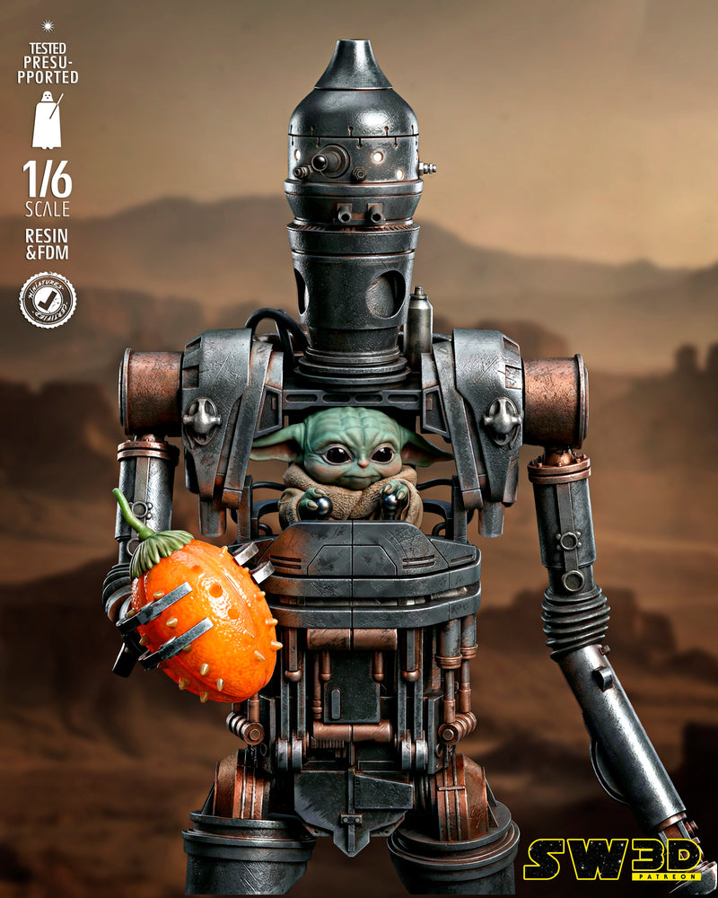 SW3D January 2026 Term IG12 With Grogu Sculpture