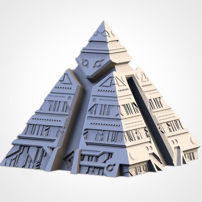 Xeno Pyramids 02 3D printed terrain view 5
