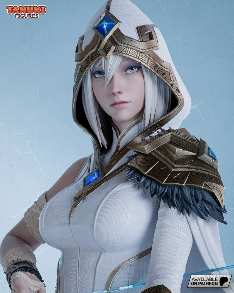 Ashe Resin Statue & Bust - Full Size view 5