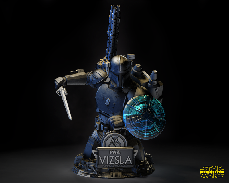 Paz Vizsla Bust