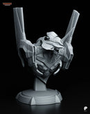 Eva 01 Resin Statue & Bust - Bust view 5