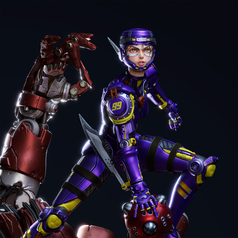 Alita Statue - 1/9 Scale