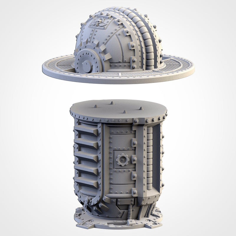 Mechanical Sector 3D printed terrain view 5