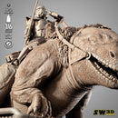 Sand Trooper in Dewback Sculpture