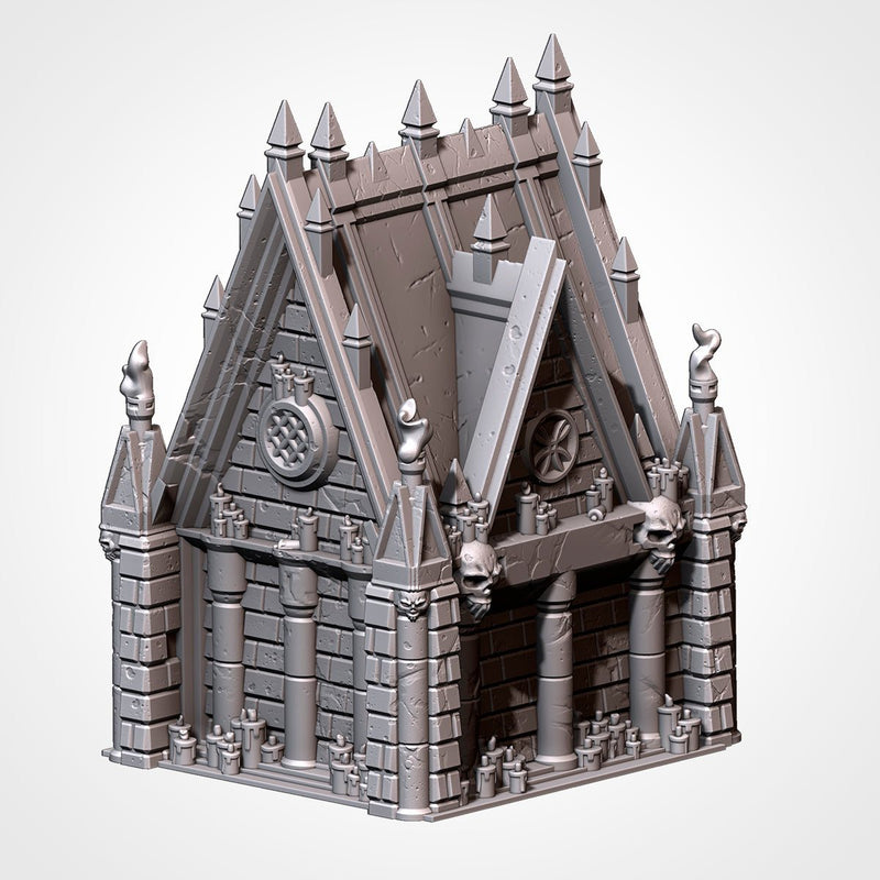 Graveyard 3D printed terrain view 5