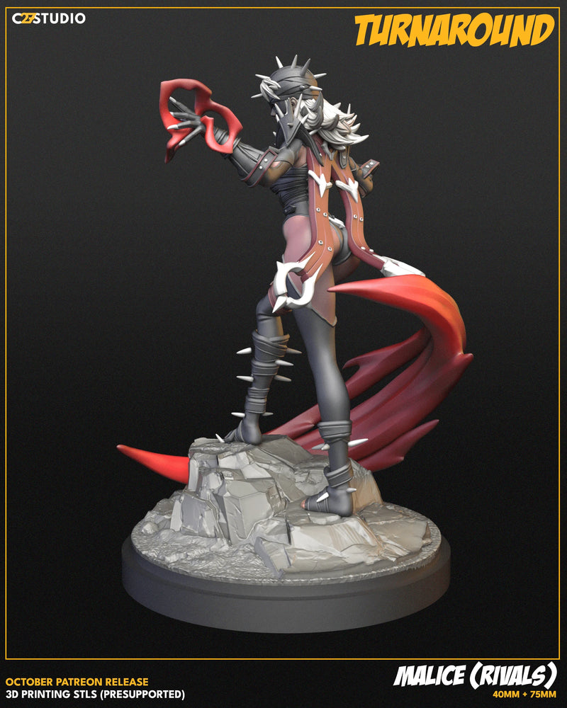 Malice Marvel MCP-compatible resin miniature by C27 Studios - product image 5