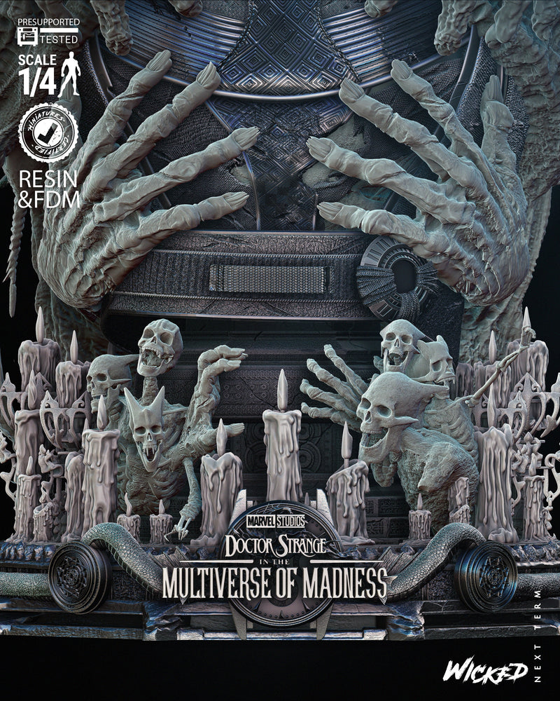 Dead Strange Bust resin bust kit view 5